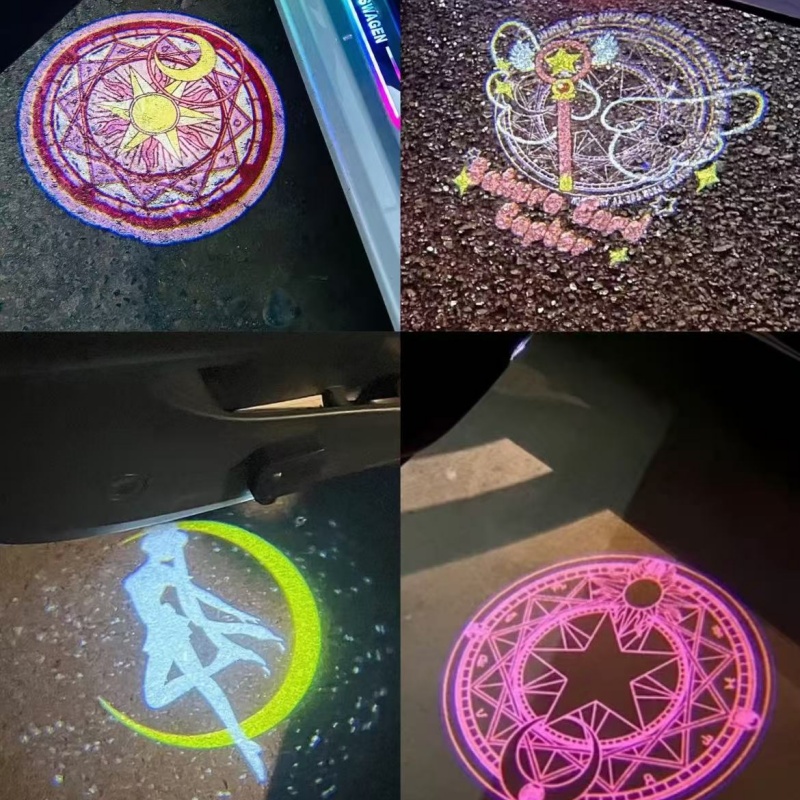 Car Accessories Company - Sailor Moon Anime Car Welcome Light