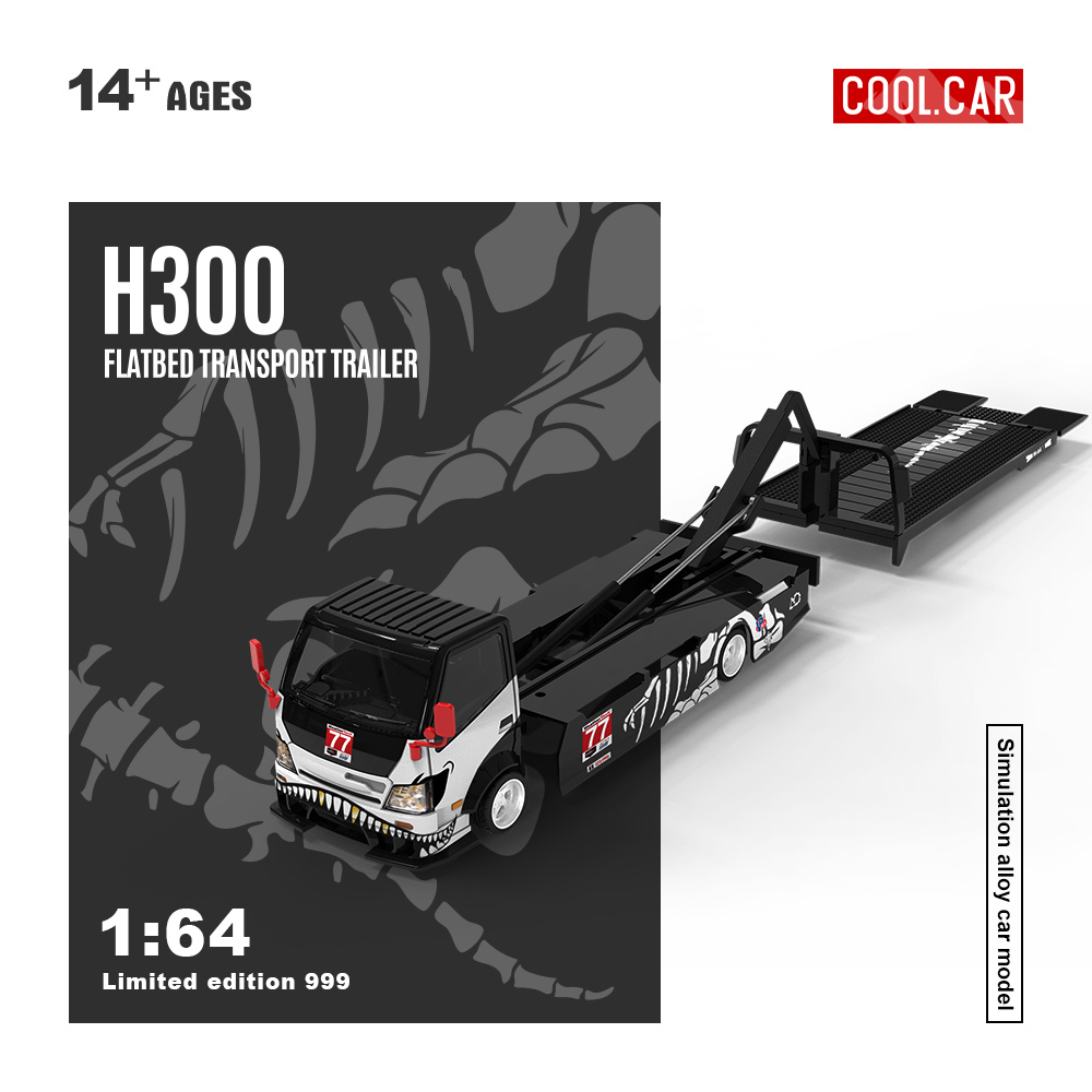 Cool Car 1:64 H300 Flatbed Tra - Car Accessories Company ulasan dan harga