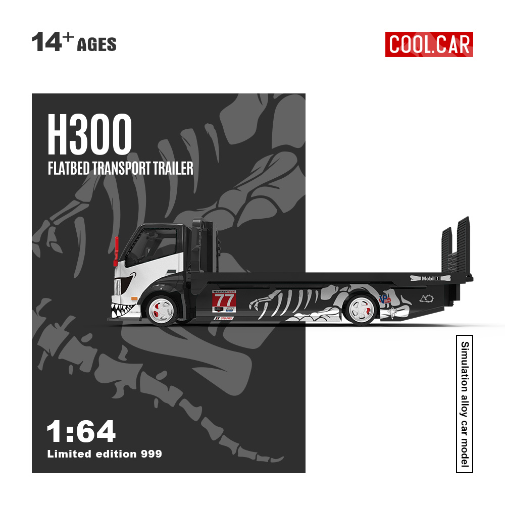 Cool Car 1:64 H300 Flatbed Tra - Car Accessories Company ulasan dan harga
