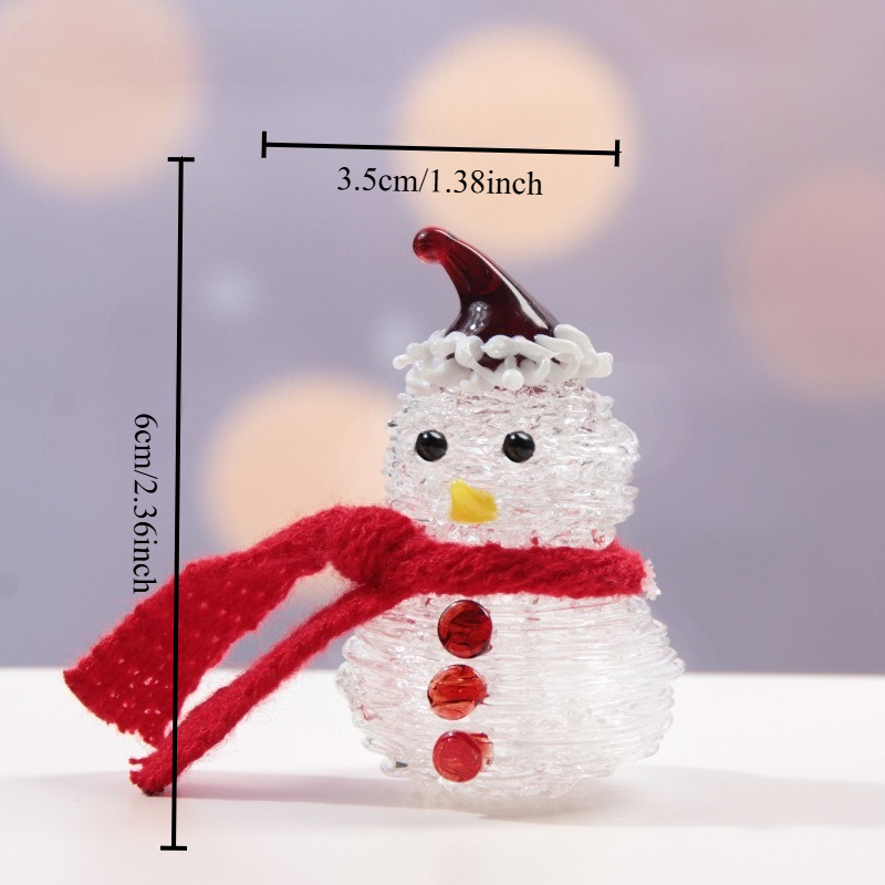 Handcrafted Glass Christmas Tr - Car Accessories Xmas Gifts ulasan dan harga