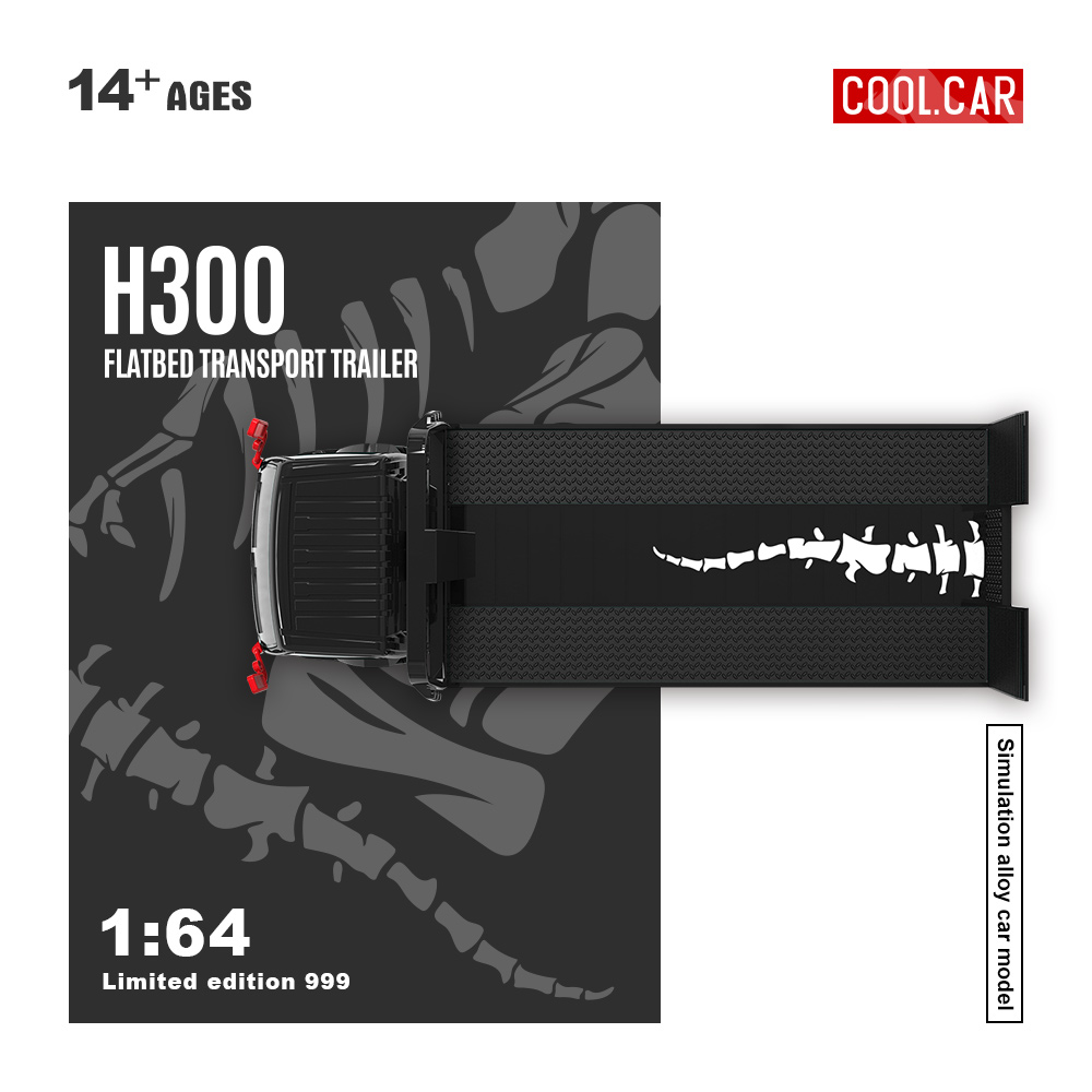 Cool Car 1:64 H300 Flatbed Tra - Car Accessories Company ulasan dan harga