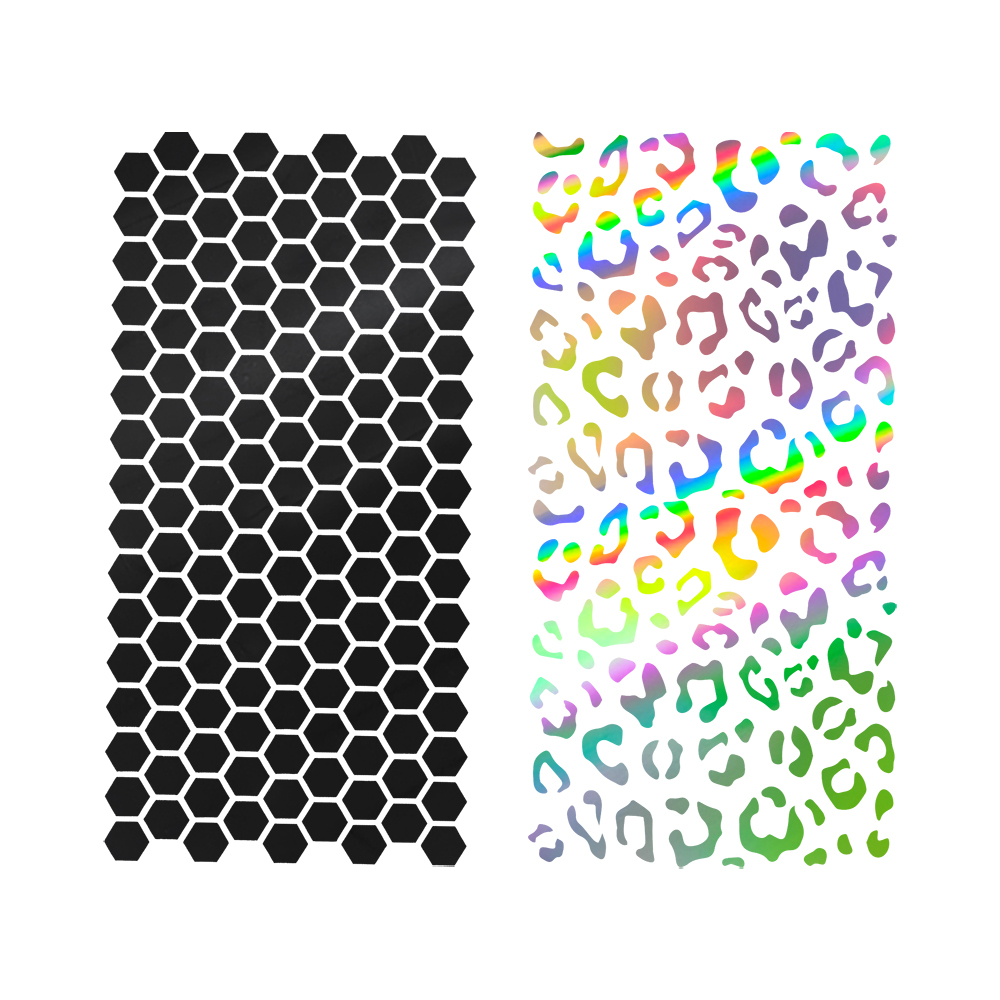 Car Decals Fashion Honeycomb L - Car Blind Spot Mirror ulasan dan harga