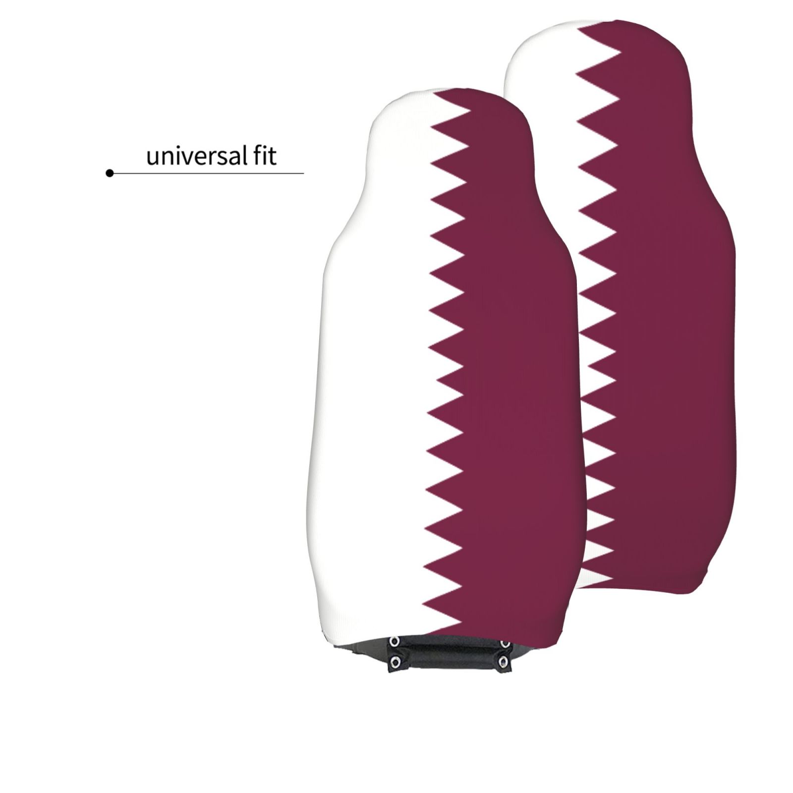 Qatar Flag Printed Patriotic-t - Qatar Car Accessories ulasan dan harga