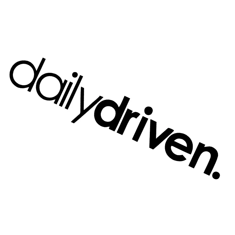 Cartoon Daily Driven Decal JDM - Car Accessories Jdm ulasan dan harga