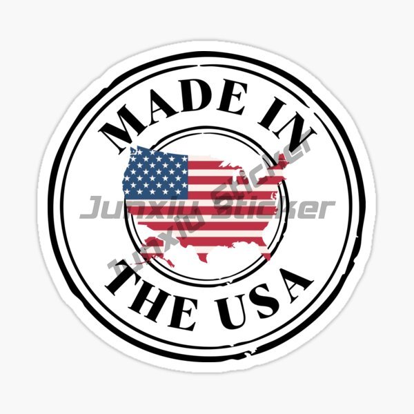 MADE IN USA Flag Vinyl Car Sti - Car Accessories Usa ulasan dan harga