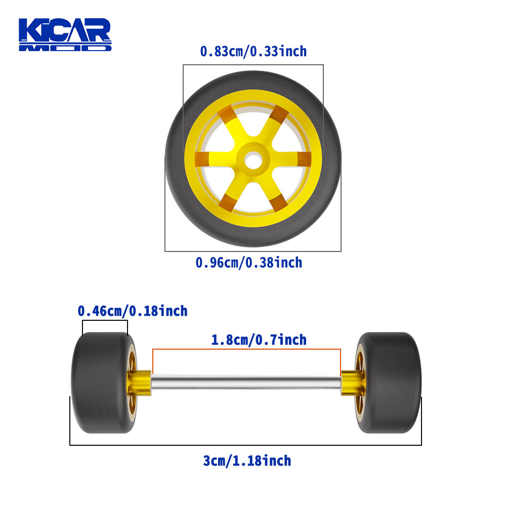 1/64 Model Detachable Wheels R - Car Accessories Company ulasan dan harga
