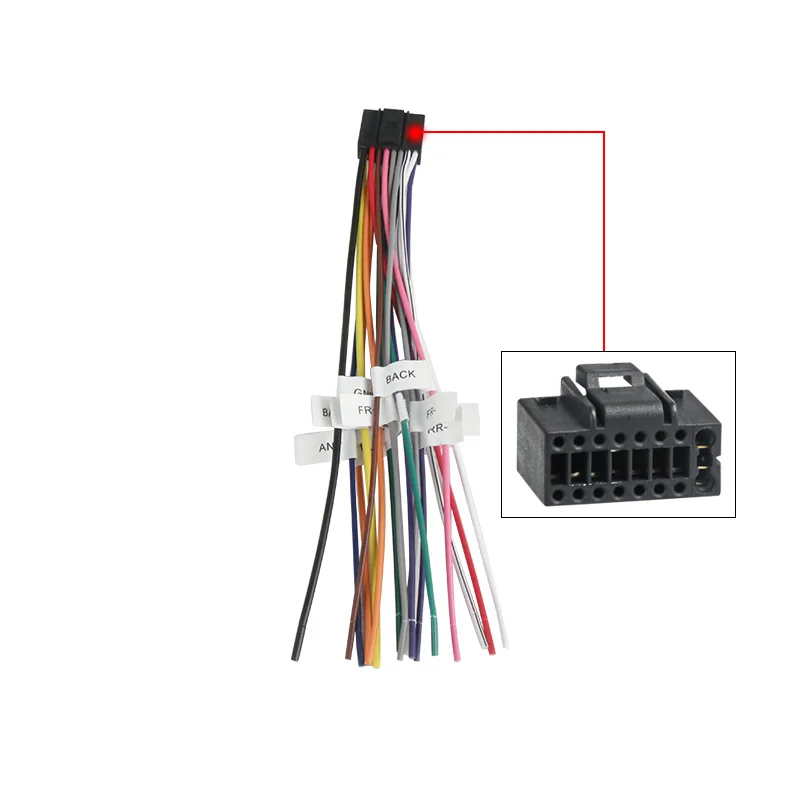 16 Pin To ISO Universal Power  - Car Accessories Usa ulasan dan harga