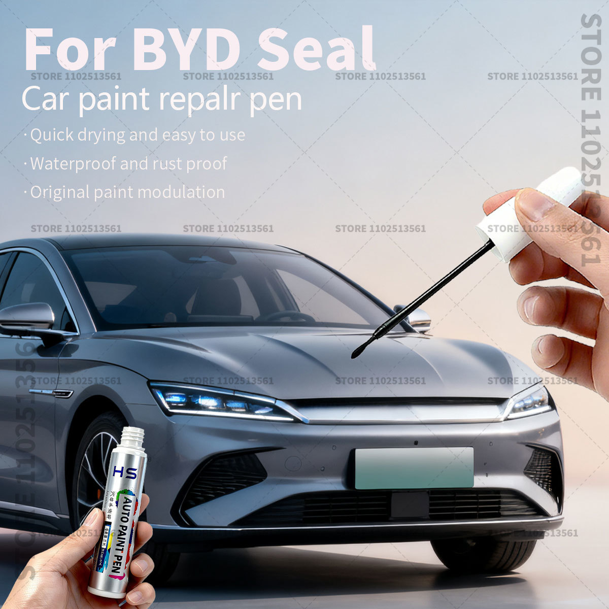 Car Paint Repair Pen For BYD S - Car Scratch Remover Pen ulasan dan harga