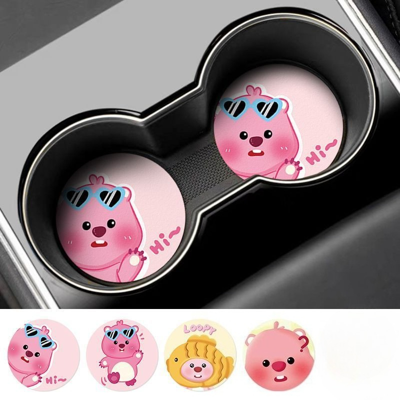 Loopy Creative Cartoon Car Coa - Car Accessories Company ulasan dan harga