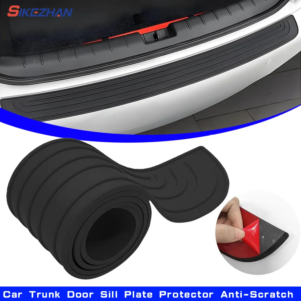 Universal Car Trunk Door Sill  - Bumper Guard Protector ulasan dan harga