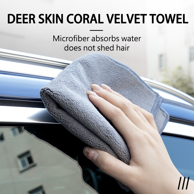 Microfiber Car Cleaning Towel  - Car Accessories Jdm ulasan dan harga