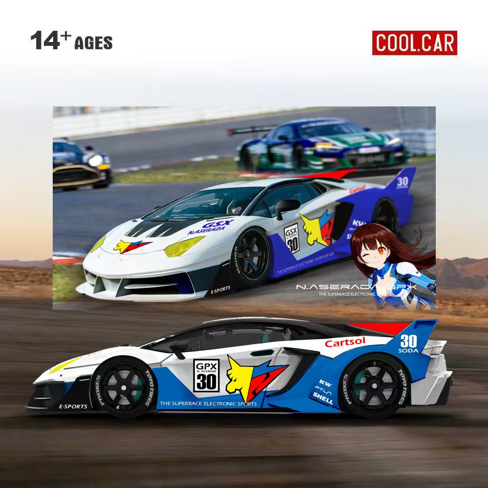 Cool Car 1:64 GTEVO Superrace  - Car Accessories Company ulasan dan harga