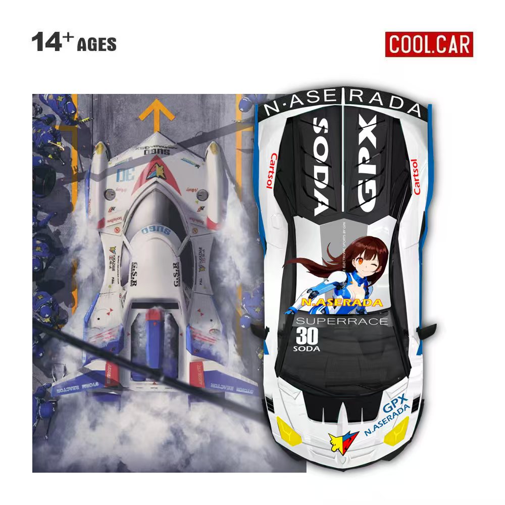Cool Car 1:64 GTEVO Superrace  - Car Accessories Company ulasan dan harga