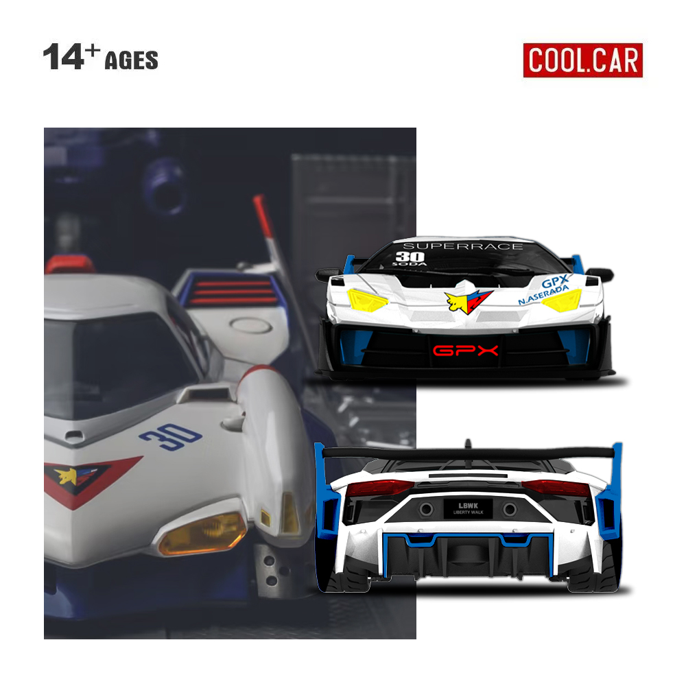 Cool Car 1:64 GTEVO Superrace  - Car Accessories Company ulasan dan harga