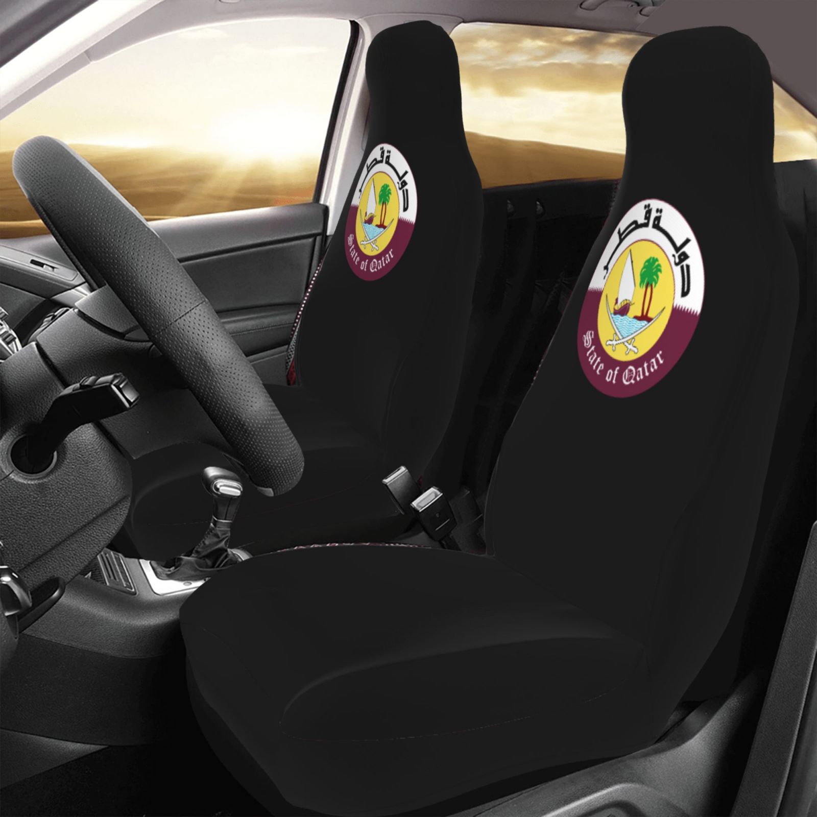 Qatar National Emblem Pattern  - Qatar Car Accessories ulasan dan harga