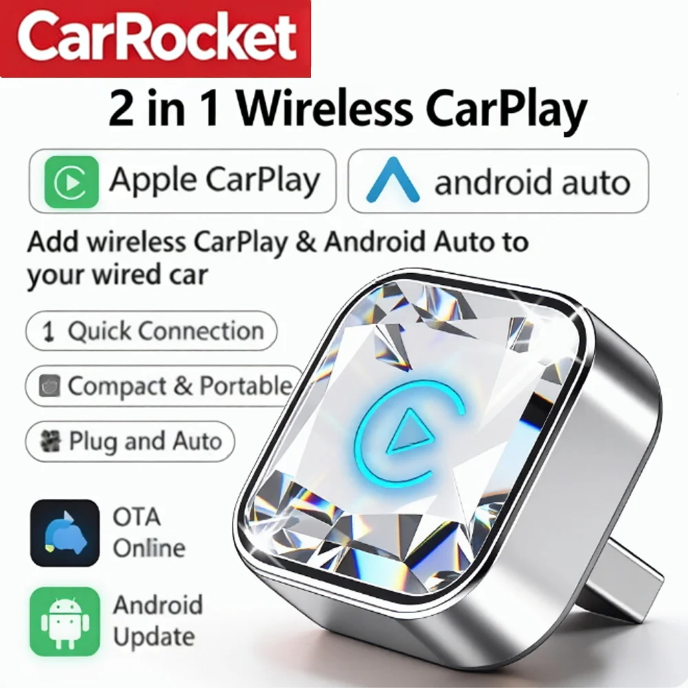 CarRocket Mini 2in1 Wireless A - Car Accessories Usa ulasan dan harga