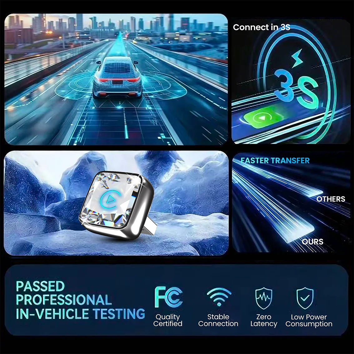 CarRocket Mini 2in1 Wireless A - Car Accessories Usa ulasan dan harga