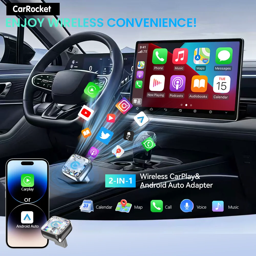 CarRocket Mini 2in1 Wireless A - Car Accessories Usa ulasan dan harga