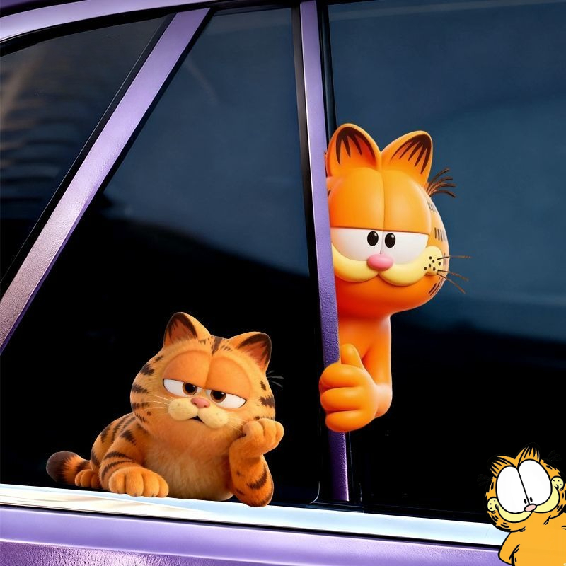 Garfield anime cartoon cute fu - Car Accessories Company ulasan dan harga