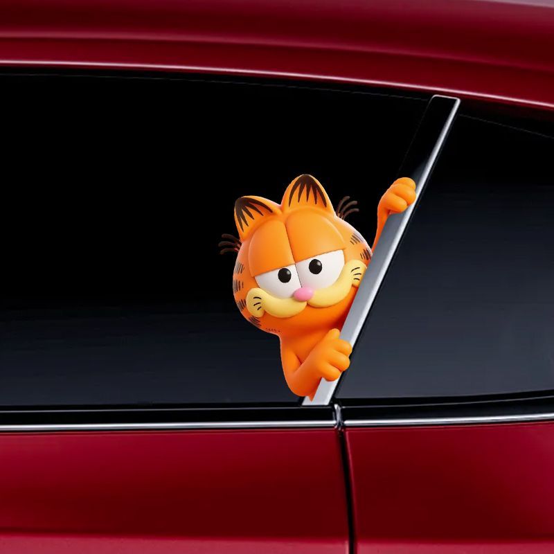 Garfield anime cartoon cute fu - Car Accessories Company ulasan dan harga