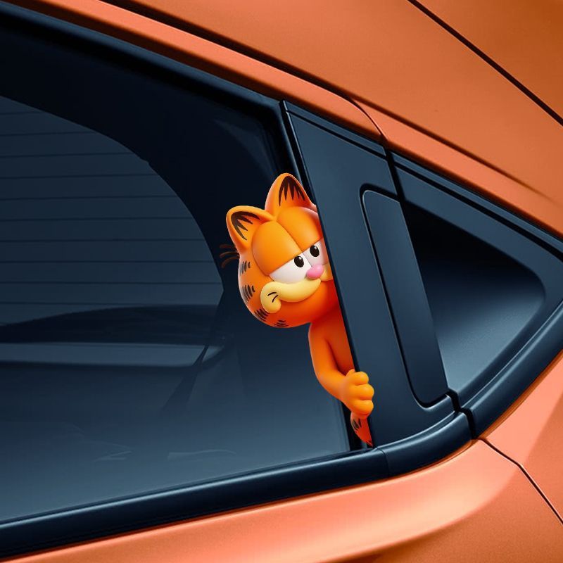 Garfield anime cartoon cute fu - Car Accessories Company ulasan dan harga