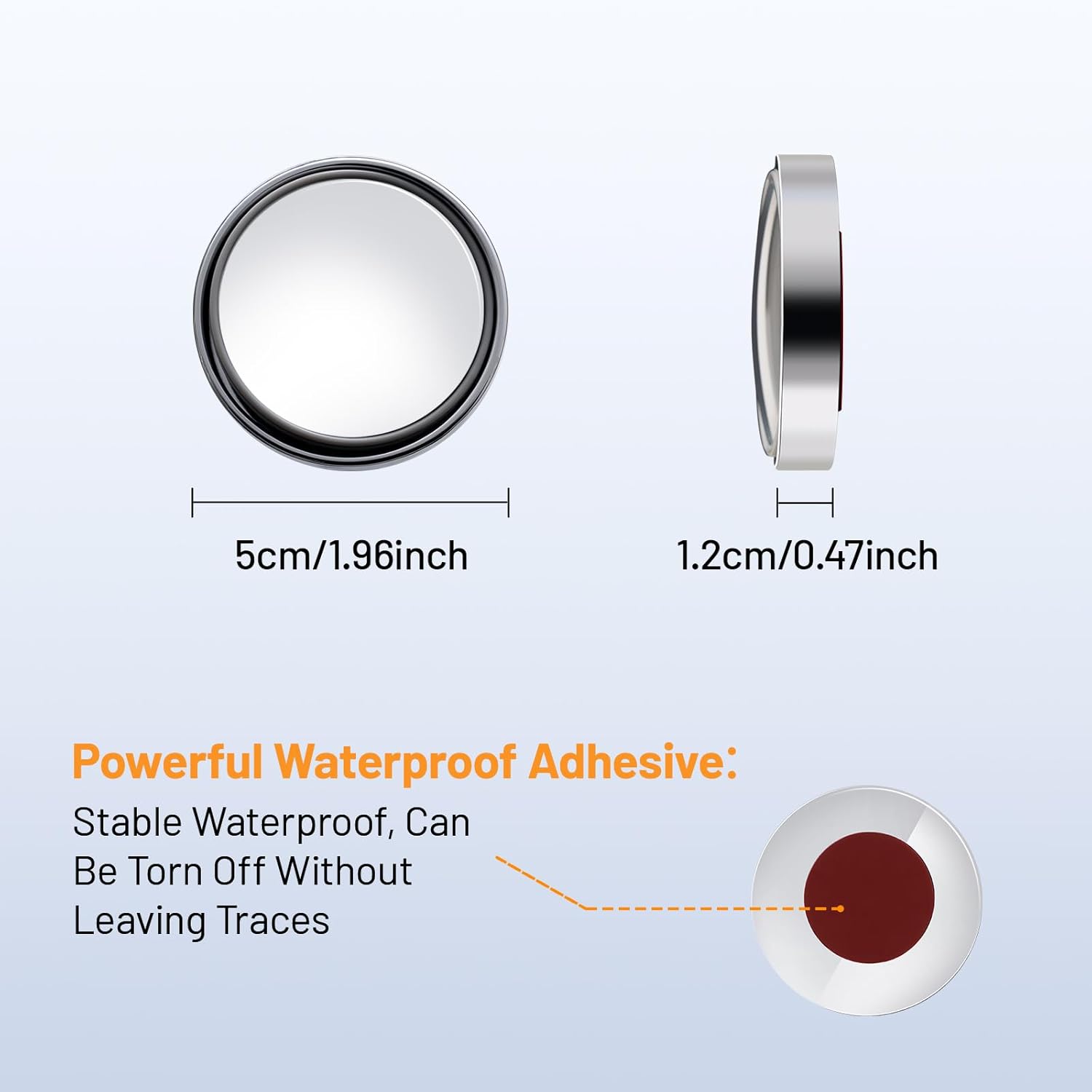 WildAuto Round Blind Spot Mirr - Car Blind Spot Mirror ulasan dan harga