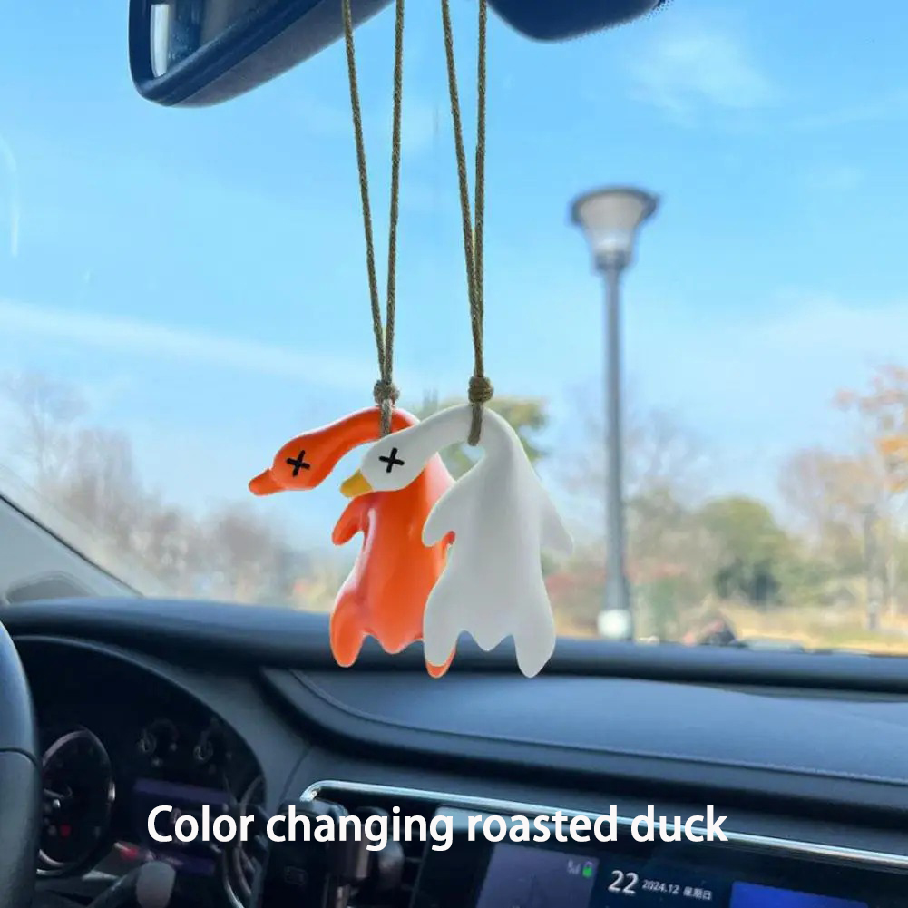 Color Change Duck Car Ornament - Car Blind Spot Mirror ulasan dan harga